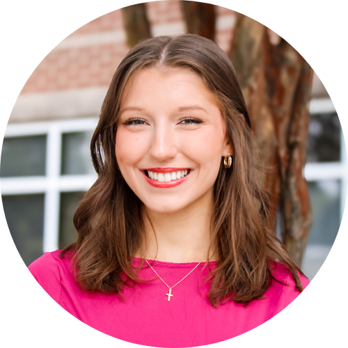 A logo featuring a link design in vibrant purple and orange colors, symbolizing connectivity and creativity.